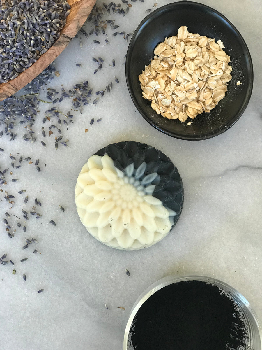 Balance Bar with charcoal, lavender, & oats