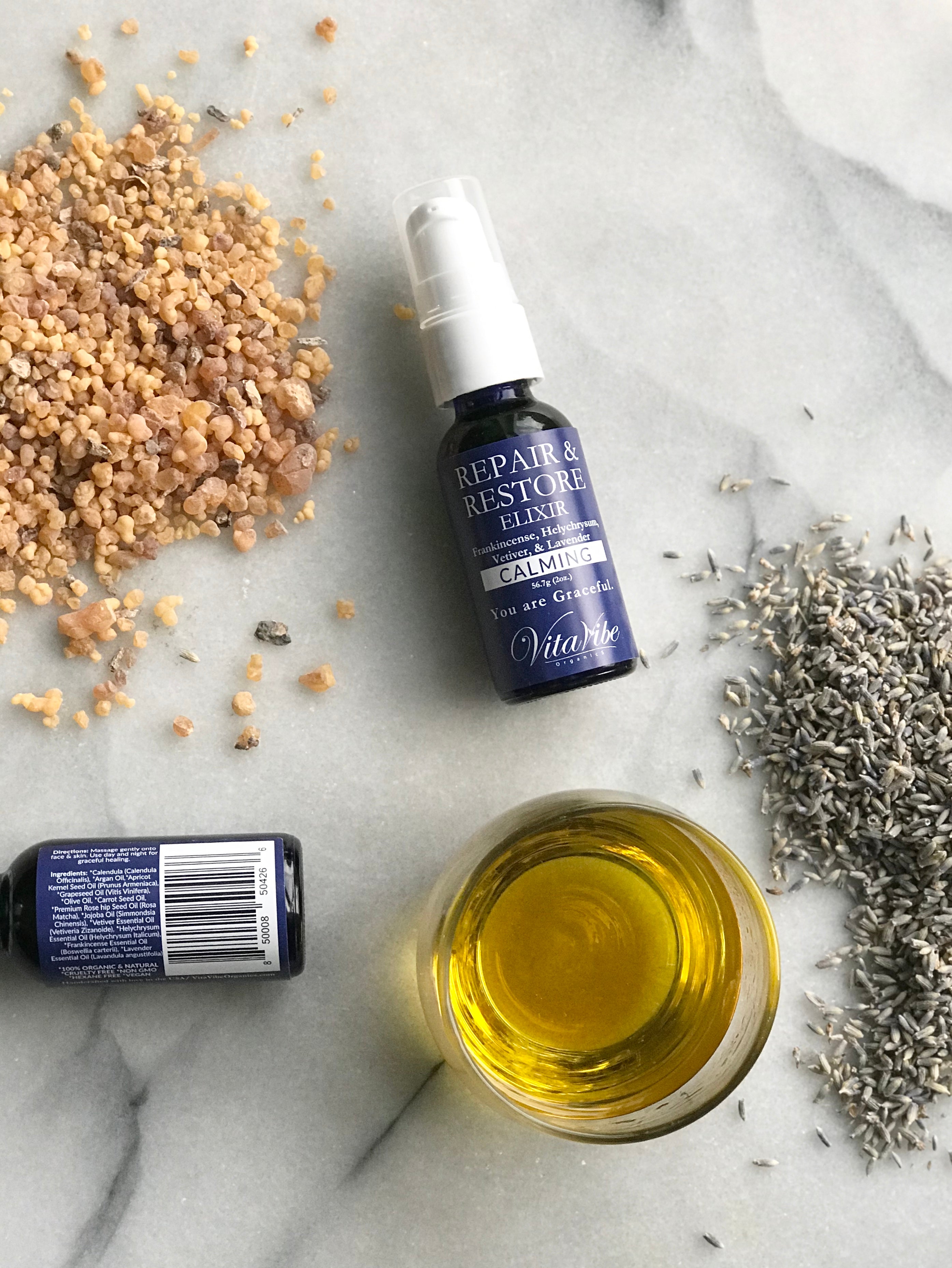 238　スキンオイル Repair & Restore Elixir (face oil) – VitaVibe